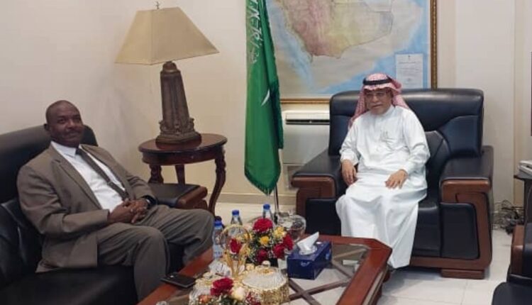 *سفير خادم الحرمين الشريفين يستقبل مدير مكتب منظمة الايقاد بالخرطوم*