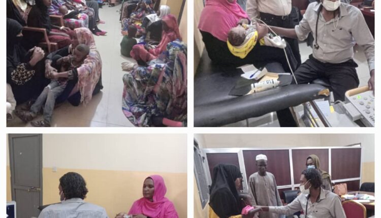 *بدء العيادات المجانية لأمراض القلب والعيوب الخلقية للأطفال بشمال دارفور*