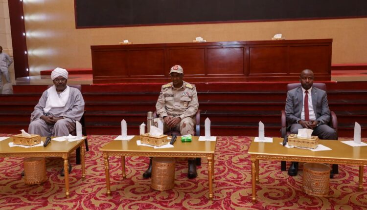 *نائب رئيس مجلس السيادة يترأس إجتماع الترتبيات النهائية للتوقيع على الإتفاق النهائي فى الأول من أبريل* 