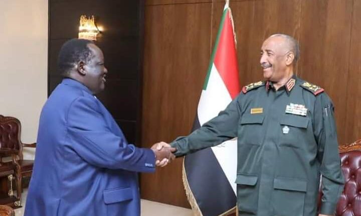 البرهان يطلع على مباحثات قضية أبيي