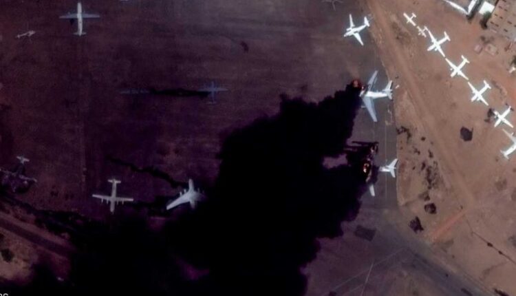 الوضع داخل مطار الخرطوم بعد اسابيع من اندلاع الحرب