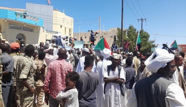 قطاع الفاروق بمحلية بربر يسير قافلة لمناصرة القوات المسلحة