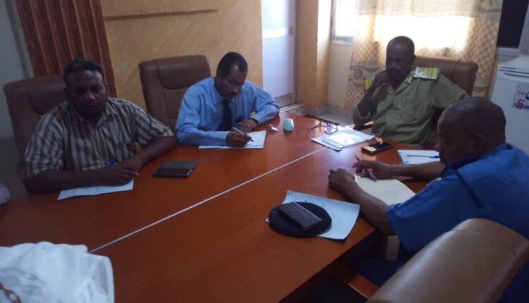 مناقشة موقف الإمداد المائي و الكهربائي بمحلية دنقلا