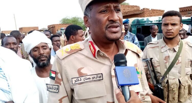 «الدعم السريع»: حميدتي بخير… وندعو الجيش «للخروج» على البرهان