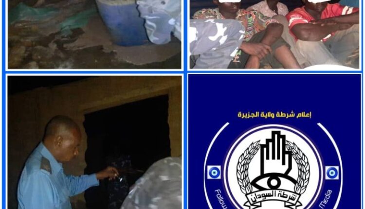 ابادة عدد من مصانع الخمور بولاية الجزيرة