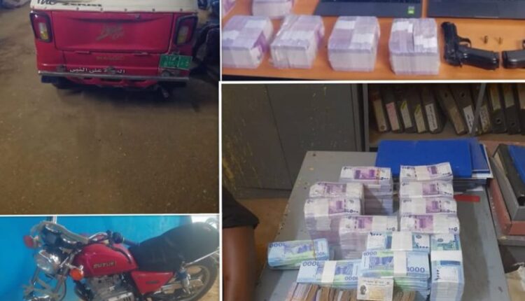 قسم شرطة ود الحداد يضبط منهوبات قادمة من الخرطوم