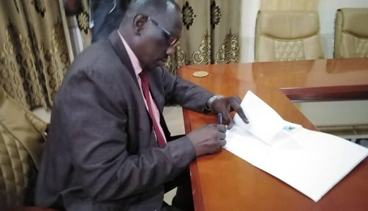 إعفاء مدير عام وزارة التنمية الاجتماعية بالنيل الازرق وتعين آخر