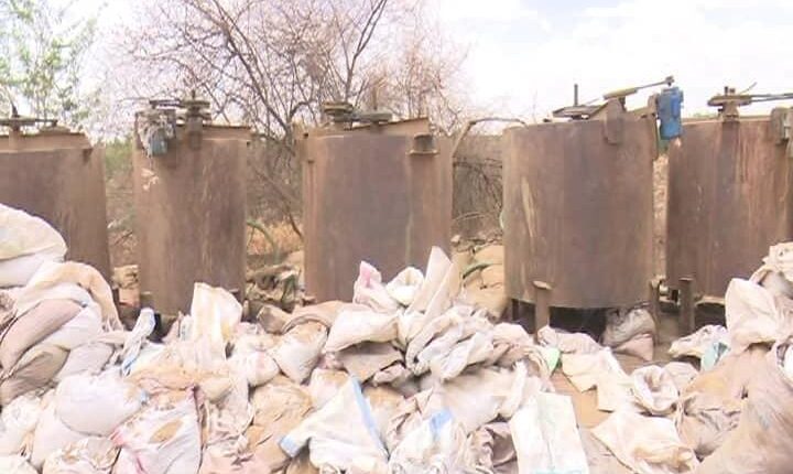 ضبط مجموعة مخالفة لنشاط التعدين بولاية كسلا