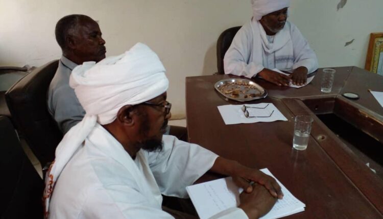 وضع ترتيبات لمشروع تاج الحافظين بولاية نهر النيل