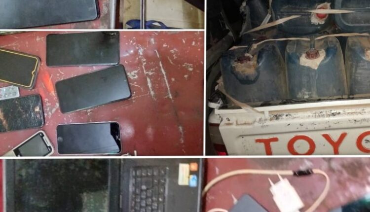 شرطة نهر النيل تضبط كميات كبيرة من الوقود المهرب وتستعيد مسروقات