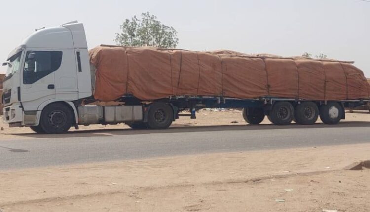 نهر النيل.. ضبط 250 طن فول سوداني مسروقة من ام درمان