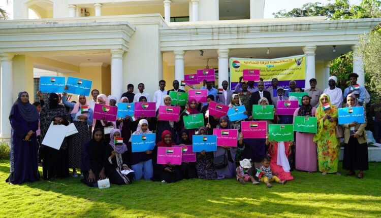 وقفة تضامنية من الجالية السودانية بإسلام أباد لدعم القوات المسلحة