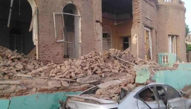 الحرب تدمر سرايا الشريف الهندي التاريخية في السودان