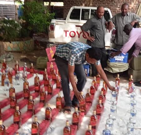 ضبط كمية من الخمور المستوردة بالجزيرة وارتفاع نسبة السرقات