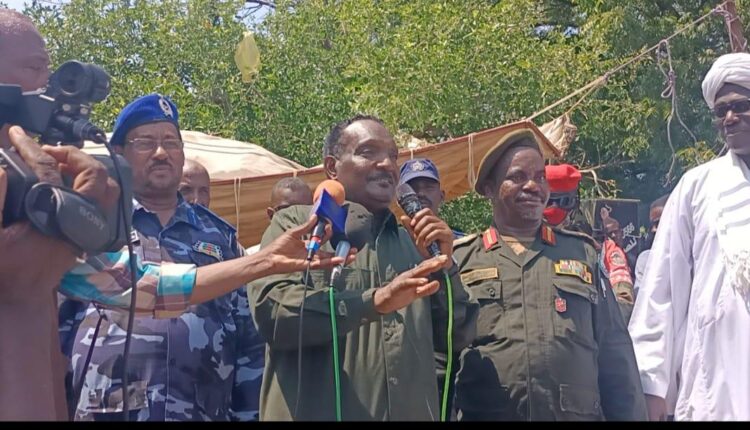 والي سنار يخاطب استنفار دعم القوات المسلحة