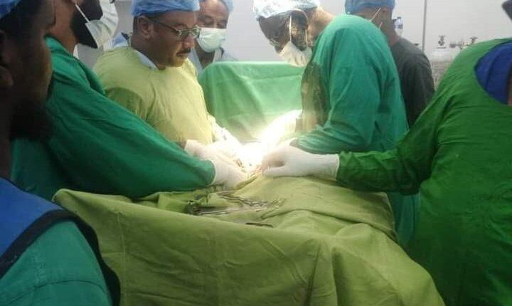 نجاح عملية تثبيت كسر بالحوض بعطبرة