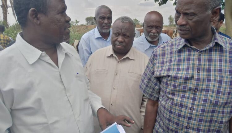 وزير الرى … يؤكد على الاداء بمشروع حلفا الزراعي واستقرار فى الموسم الصيفي