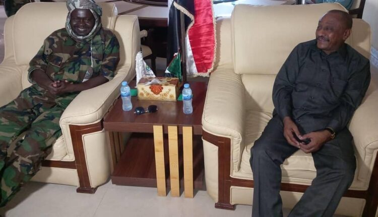 حاكم اقليم دارفور يصل القضارف