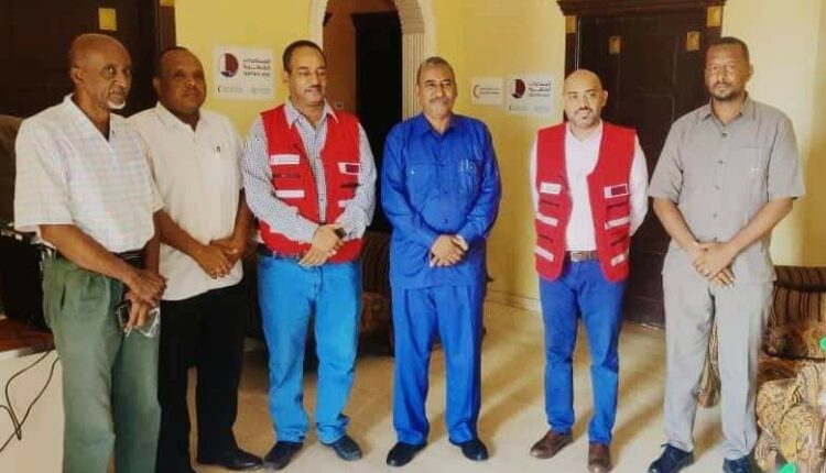 الهلال الأحمر القطرى يقدم مساعدات إنسانية للمستضافين بولاية الجزيرة