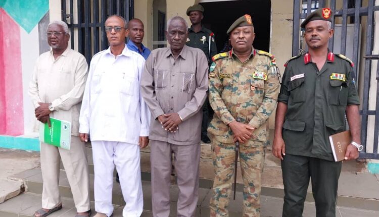 لجنة الإستنفار بالنيل الأبيض تقف علي جاهزية تخريج المتطوعين بالجبلين