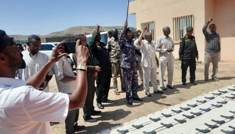 ضبط 591مسدس تركى وضبط 4متهمين بغابة الفيل