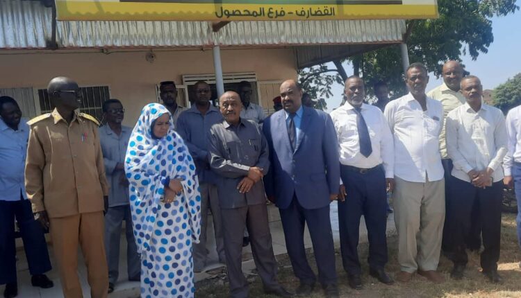 قبيل الافتتاح الرسمى للوردات المحاصيل توقعات بتحقيق ايردات عاليه لسوق المحاصيل القضارف