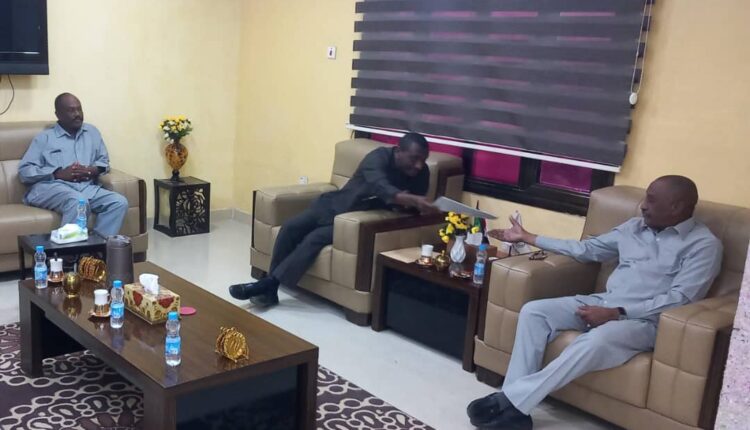 والى القضارف يؤكد دعمة لاعادة تأهيل مشروع الرهد الزراعي