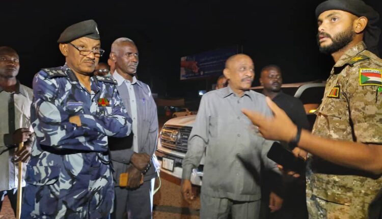 اللجنة الامنيه وقادة المنطقة الشرقيه والفرقه الثانيه مشاة يتفقدون الارتكازات الامنيه