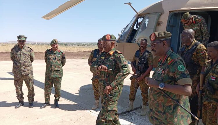 البرهان ووالى القضارف ….