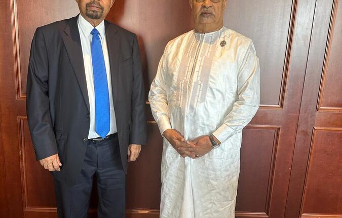 حمدوك يبحث مع وزير الخارجية التشادي أفق الحل السلمي لحرب السودان