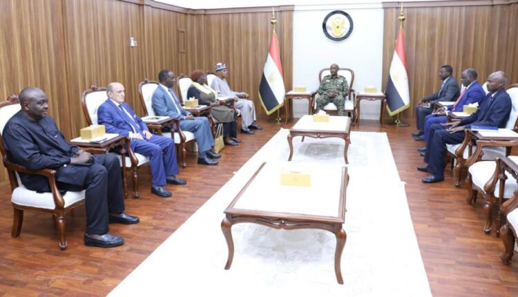 البرهان يبلغ «الآلية الأفريقية» رؤيته لحل الأزمة السودانية